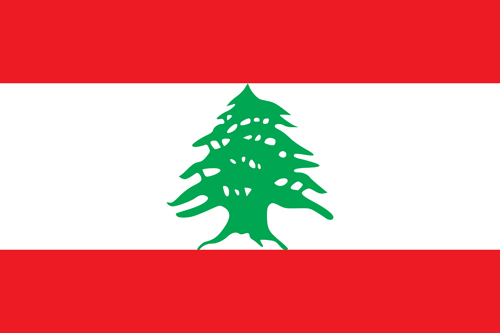lebanon flag small